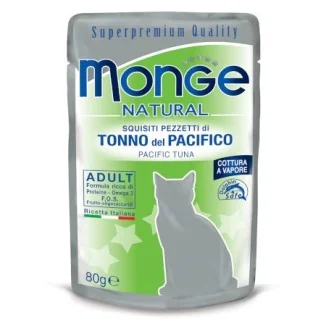 Monge Natural bocconcini al vapore (tonno del Pacifico)