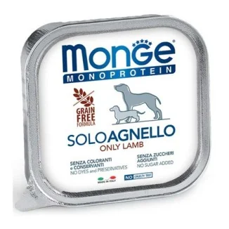 Monge Monoproteico solo Agnello