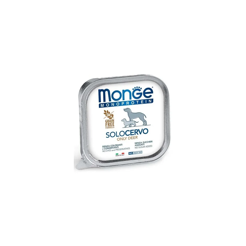 MongeMonge Monoproteico solo Cervo
