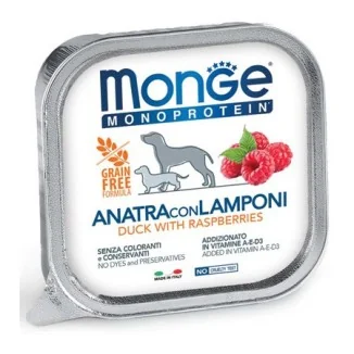 Monge Monoproteico (anatra con lamponi)