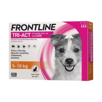 Frontline Tri-Act per cani di taglia piccola