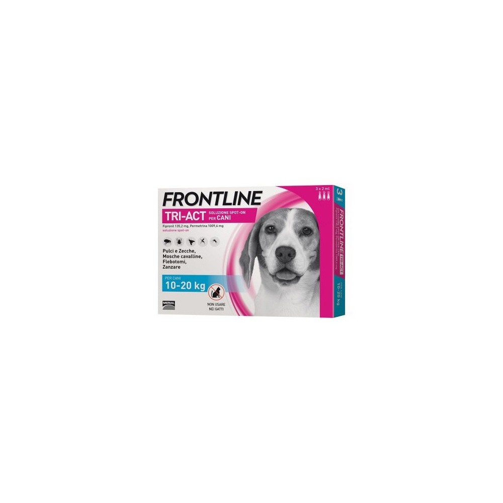 Frontline Tri-Act per cani di taglia media