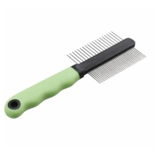 Ferplast Pettine con doppi denti cromati