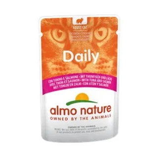 Almo Nature Daily per gatti al tonno e salmone