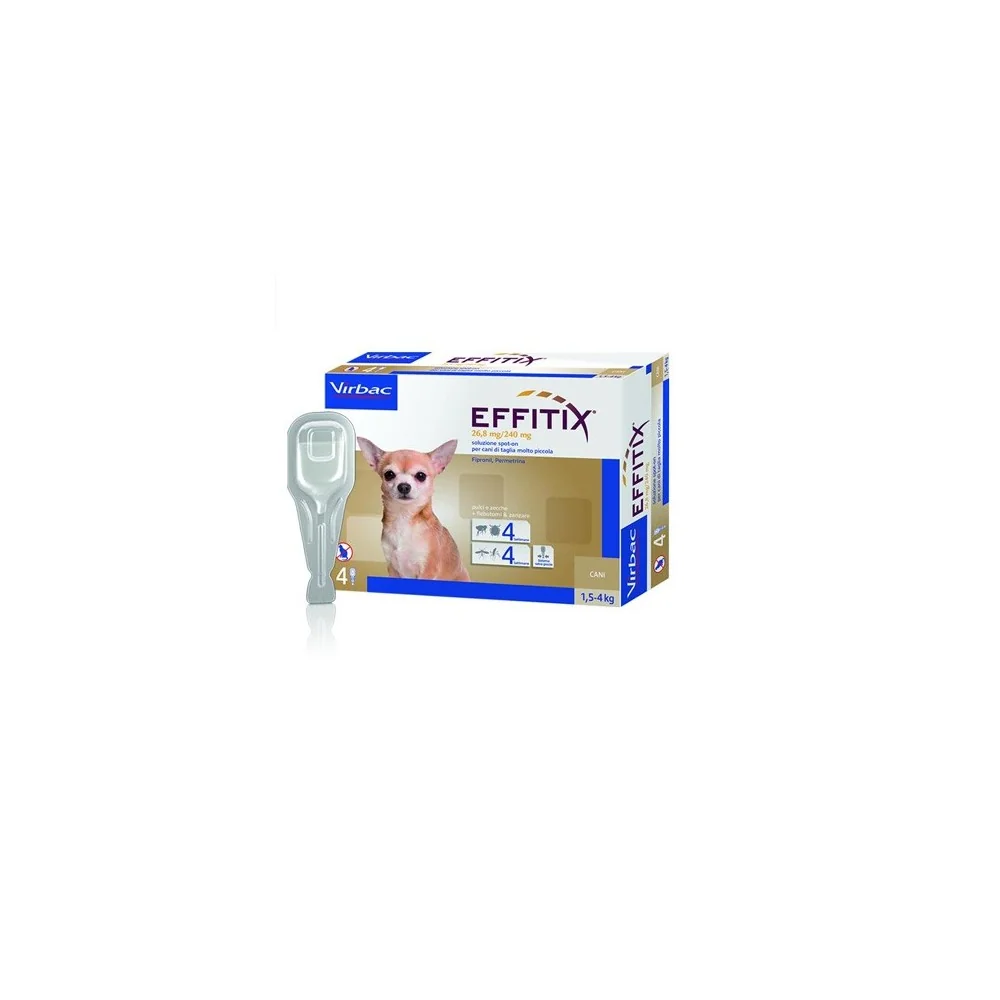 Virbac Effitix per cani di taglia extra-small