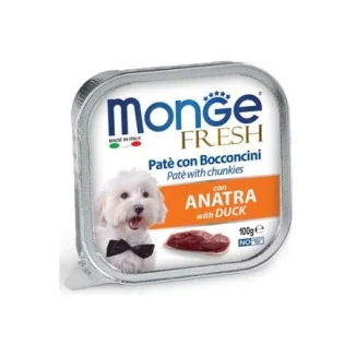 Monge Fresh paté e bocconcini con anatra