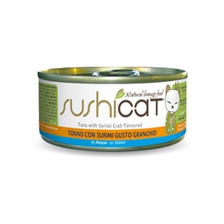 Sushicat in Acqua (tonno con surimi)