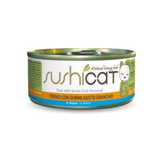 Sushicat in Acqua (tonno con surimi)