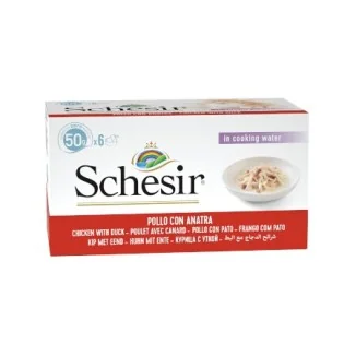 Schesir Multipack al pollo e anatra al naturale
