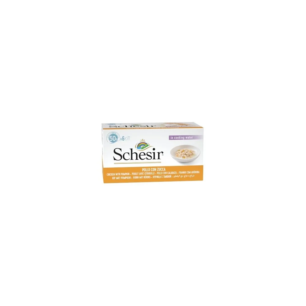Schesir Multipack al pollo e zucca al naturale