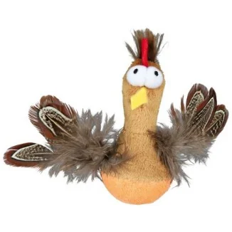Trixie Pollo Roly-Poly con piume