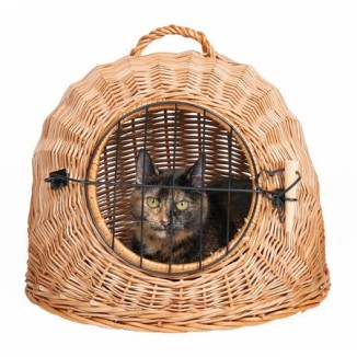 Trixie Igloo in vimini con griglia