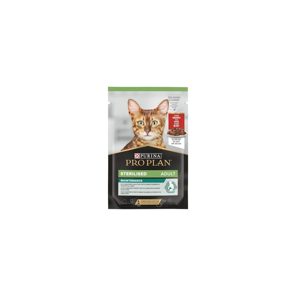PurinaPurina Pro Plan Sterilised (manzo in salsa)
