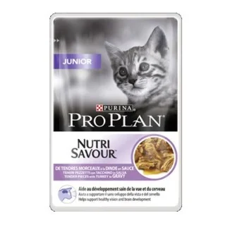 Purina Pro Plan Nutrisavour Junior (tacchino in salsa)