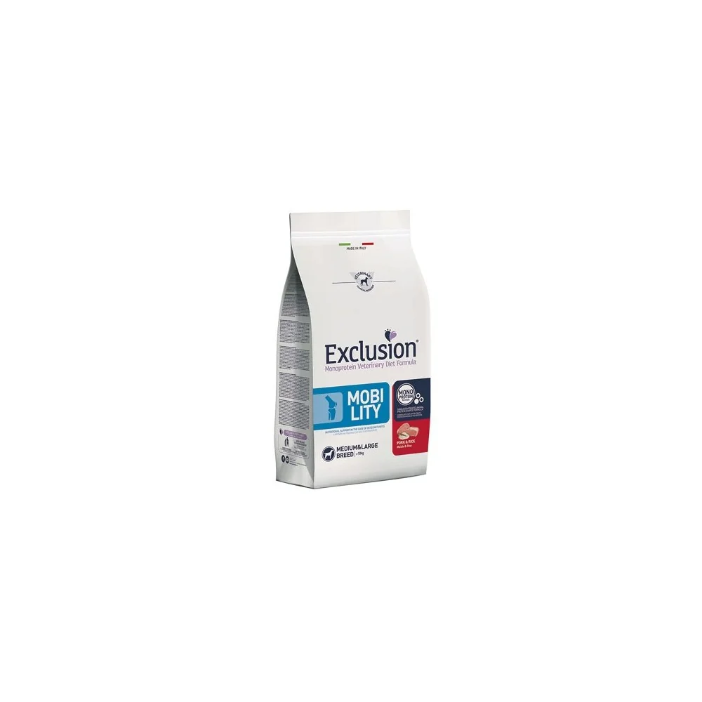 ExclusionExclusion Diet Mobility Medium/Large breed maiale e riso