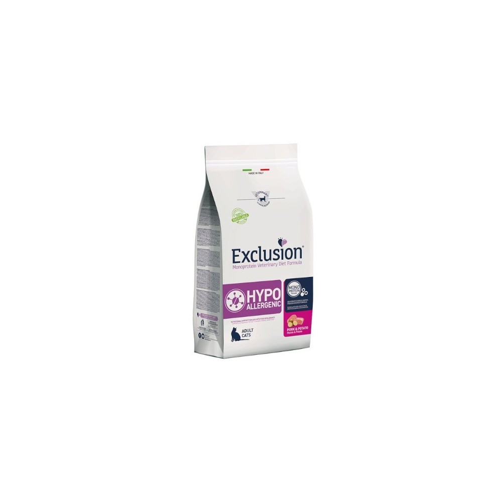 Exclusion Diet Cat Hypoallergenic maiale e patate