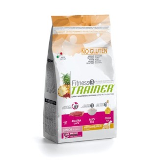 Natural Trainer Fitness 3 no gluten junior medium/maxi (anatra e riso)