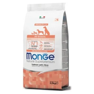 Monge Natural Superpremium All Breeds Puppy (salmone e riso)