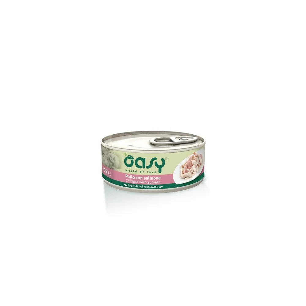 OasyOasy per gatti al pollo con salmone