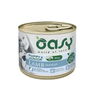 Oasy Puppy e Junior One Protein umido mini all'agnello