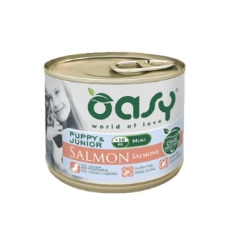 Oasy Puppy e Junior One Protein umido mini al salmone