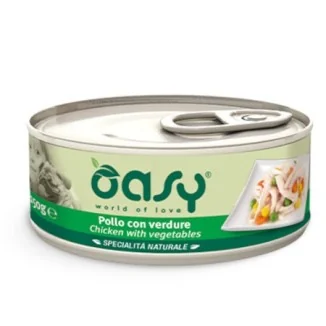 Oasy Natural umido al pollo con verdure