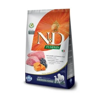 Farmina N&D Pumpkin Medium/Maxi canine (agnello