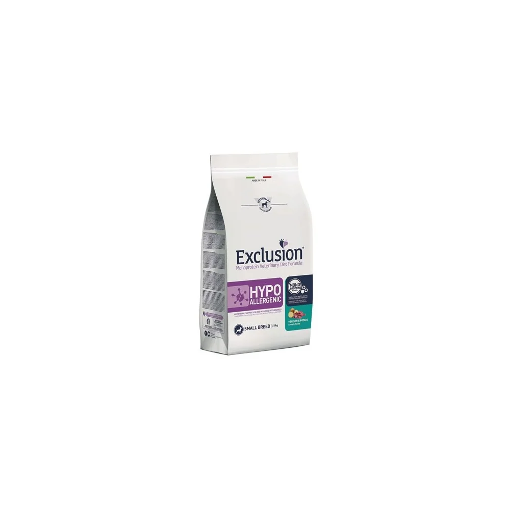 ExclusionExclusion Diet Hypoallergenic Small breed cervo e patate