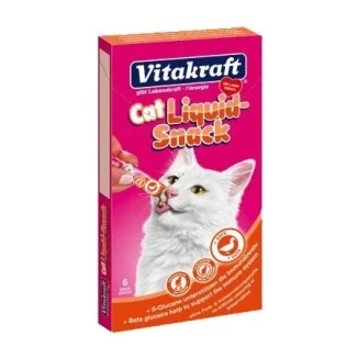Vitakraft Cat Liquid Snack (anatra e ß-glucani)