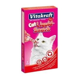 Vitakraft Cat Liquid Snack (manzo e inulina)