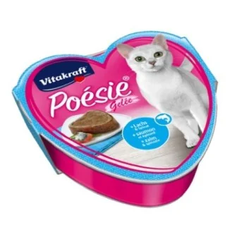 Vitakraft Poésie Salmone e spinaci in gelatina