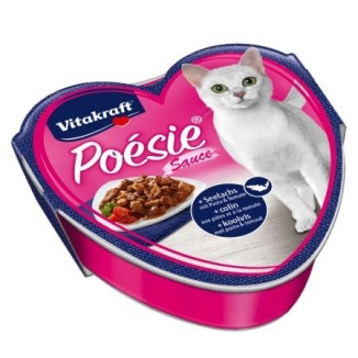 Vitakraft Poésie Merluzzo nero con pasta e pomodoro in salsa