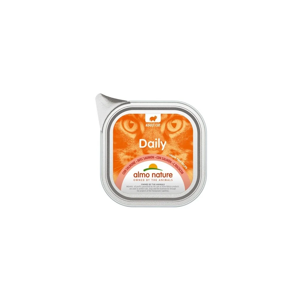 Almo NatureAlmo Nature Daily per gatti con salmone