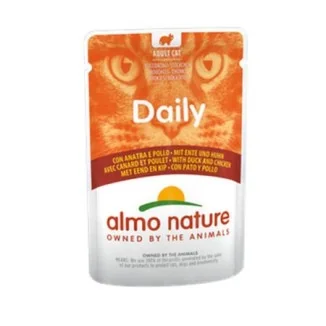 Almo Nature Daily per gatti all’anatra e pollo