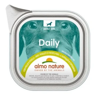 Almo Nature Daily Menù per cani (pollo e piselli)