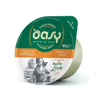 Oasy More Love Green Cup pollo con formaggio