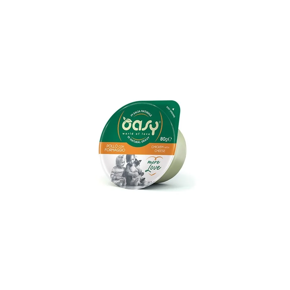Oasy More Love Green Cup pollo con formaggio