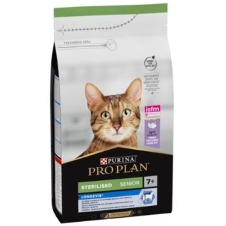 Purina Pro Plan Sterilised 7+ Longevis (tacchino)