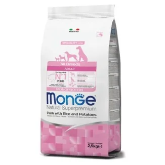 Monge Natural Superpremium All Breeds (maiale con riso e patate)