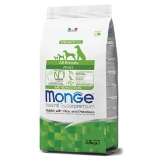 Monge Natural Superpremium All Breeds (coniglio con riso e patate)