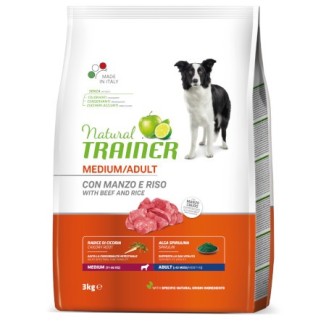 Natural Trainer Medium Adult (manzo)