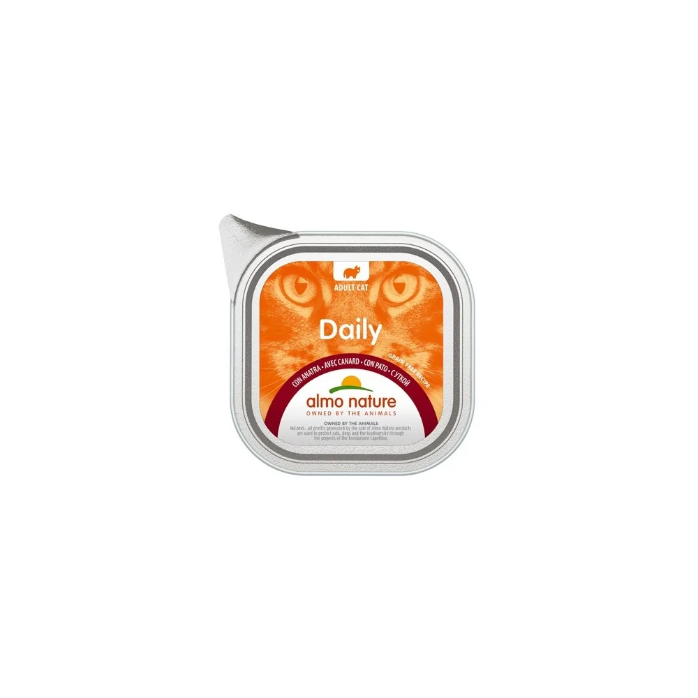 Almo NatureAlmo Nature Daily per gatti con anatra