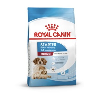 Royal Canin Medium Starter mother and babydog