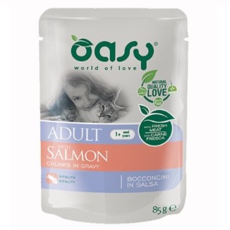 Oasy Bocconcini Adult con salmone
