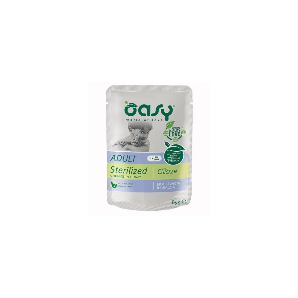 OasyOasy Bocconcini Adult Sterilized con pollo