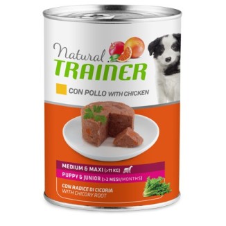 Natural Trainer Medium/Maxi Puppy-Junior umido