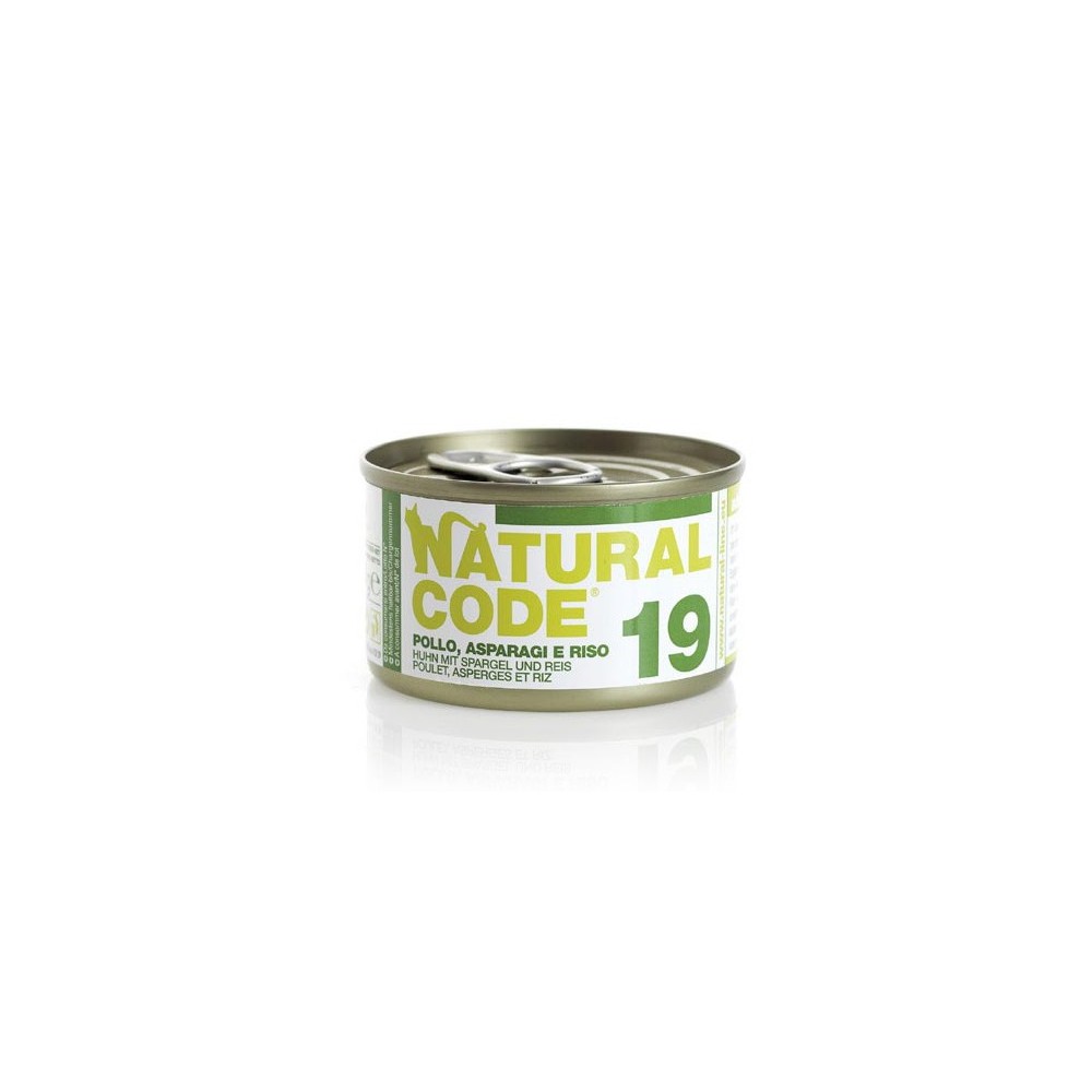 Natural Code 19 (pollo asparagi e riso)