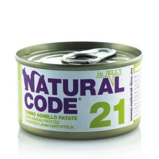 Natural Code 21 in jelly (tonno agnello e patate)