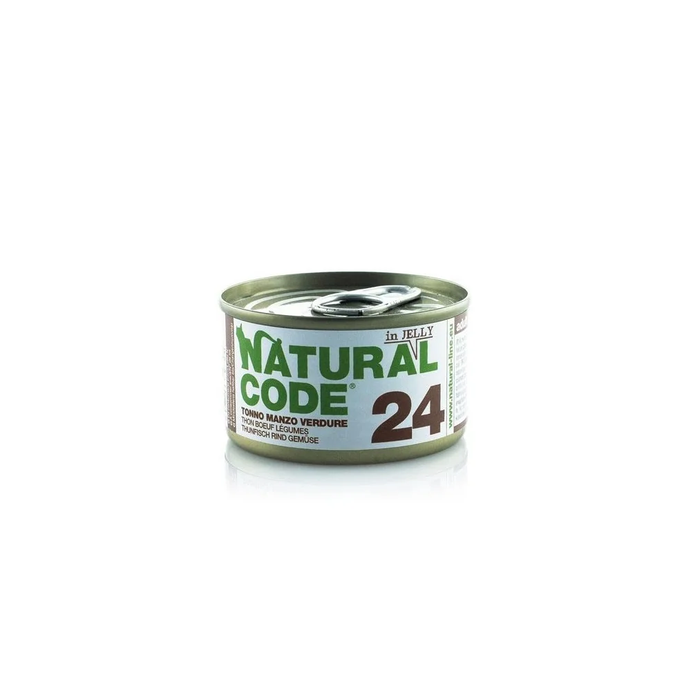 Natural CodeNatural Code 24 in jelly (tonno manzo e verdure)