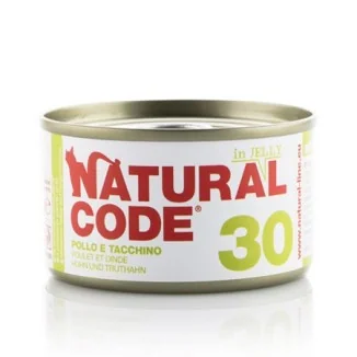 Natural Code 30 in jelly (pollo e tacchino)